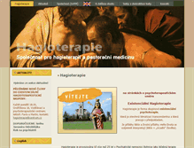 Tablet Screenshot of hagioterapie.cz